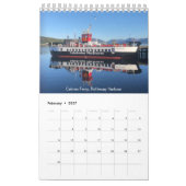 Images d'Ecosse sur un calendrier (Feb 2027)