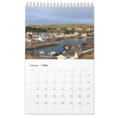 Images d'Ecosse sur un calendrier (Jan 2026)