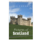 Images d'Ecosse sur un calendrier (Protection)