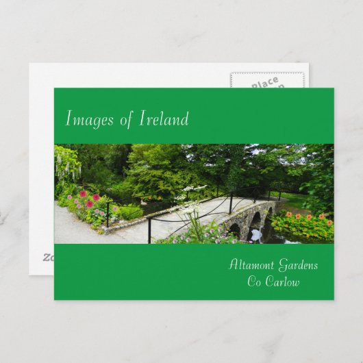 Images d'Irlande pour carte postale (Devant / Derrière)