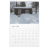 Images du calendrier 2011 de la Laponie (Mar 2027)