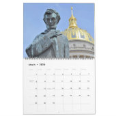 Images du calendrier de la Virginie-Occidentale 20 (Mar 2026)