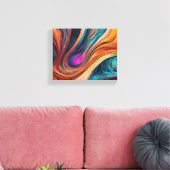 Images en toile avec un design mixte (Insitu(Salon))