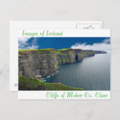 Images irlandaises pour carte postale (Devant / Derrière)