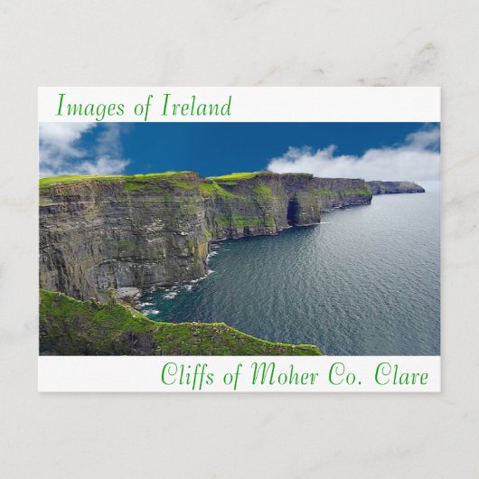 Images irlandaises pour carte postale (Devant)