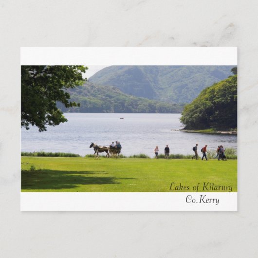 Images irlandaises pour carte postale (Devant)