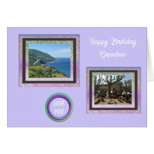 Images photo pour carte d'anniversaire de grand-mè