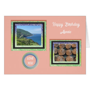 Images photo pour carte d'anniversaire de Tante