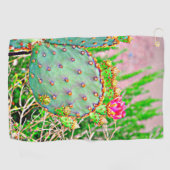 ImagesParMJ Prickly Pear Cactus dans la serviette  (Horizontal)