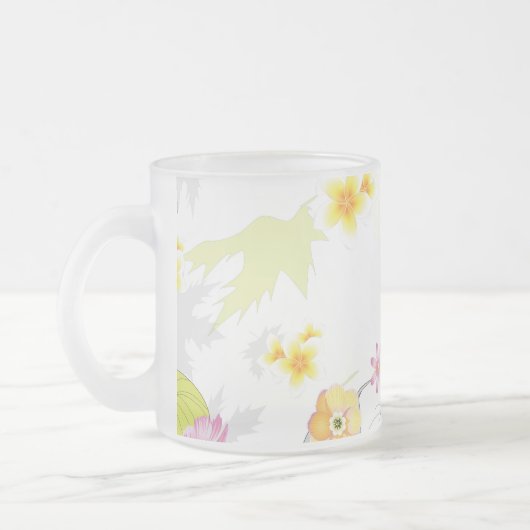 Imaginair Oerwoud 4 Matglas Koffiemok (Links)