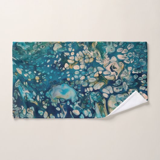 Imaginaire Abstrait sous-marin (Serviette à main)