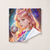 Imaginaire Alice Au Pays Des Merveilles (Gant de toilette)