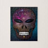 Imaginaire Alien Puzzle de crâne Univers & Planète