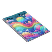 Imaginaire arc-en-ciel coloré Carnet paysage (Côté Droit)