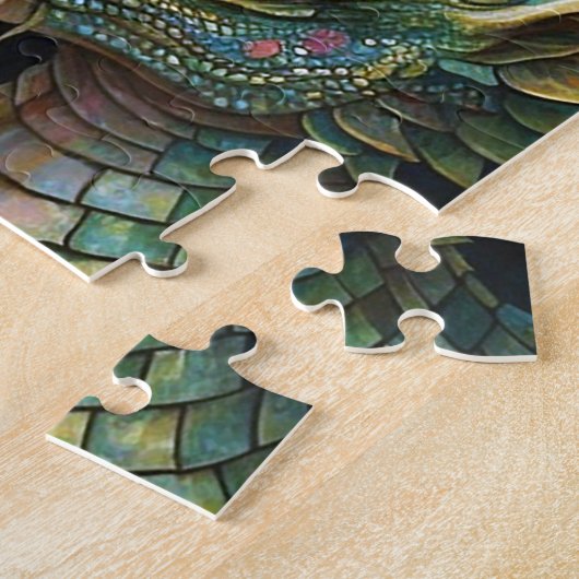 Imaginaire Art Dragon déesse Queen Jigsaw Puzzle (Côté)