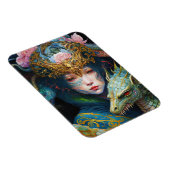 Imaginaire Art Dragon déesse Queen Magnet (Côté Droit)