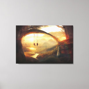 Imaginaire Art Premium Toile enveloppée (Gloss)