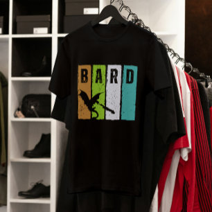 Imaginaire Bard Dungeon Jeu de rôle T-shirt Grunge