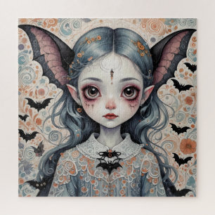 Imaginaire Bat Girl Jigsaw Puzzle
