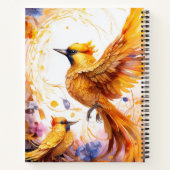 Imaginaire Carnet coloré d'oiseaux (Dos)