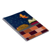 Imaginaire Carnet spirale - Fée, Livre & Chat (Côté Droit)