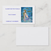 IMAGINAIRE carte de visite MERMAIDS (Devant / Derrière)