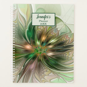 Imaginaire coloré Abstrait Fractal Art Flower Name