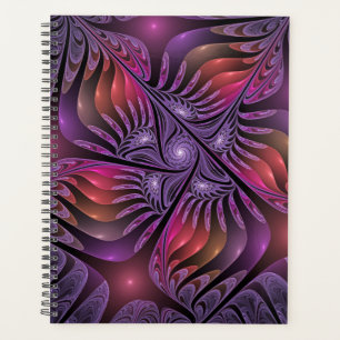 Imaginaire coloré Abstrait Trippy Violet Fractal