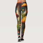 Imaginaire coloré hérissons Leggings (Dos)