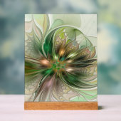 Imaginaire coloré Moderne Fleur Fractale Abstraite (Neutre)