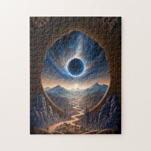 Imaginaire cosmique paysage de l'espace Puzzle (Vertical)