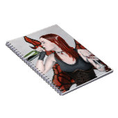 Imaginaire de bouteille de vin fée magique Carnet (Côté Droit)