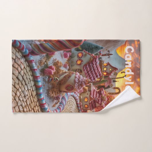 Imaginaire de Candyland (Serviette à main)