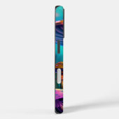 Imaginaire de champignons colorés coque iphone (Verso / Droite)