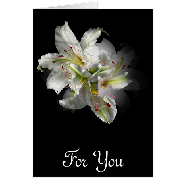 Imaginaire de lis blancs (Devant)