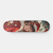 Imaginaire de Noël : Skateboard de vacances romant (Horz)