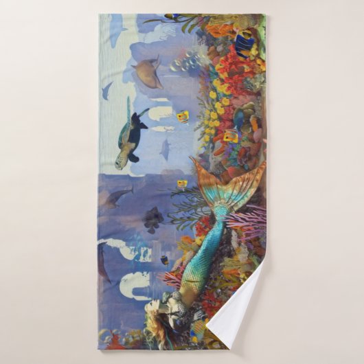 Imaginaire de sirène (Serviette de bain)