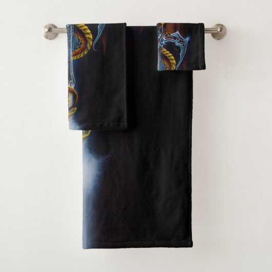 Imaginaire d'épée de dragon rouge (En situation)