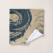 Imaginaire Dragons antiques (Gant de toilette)