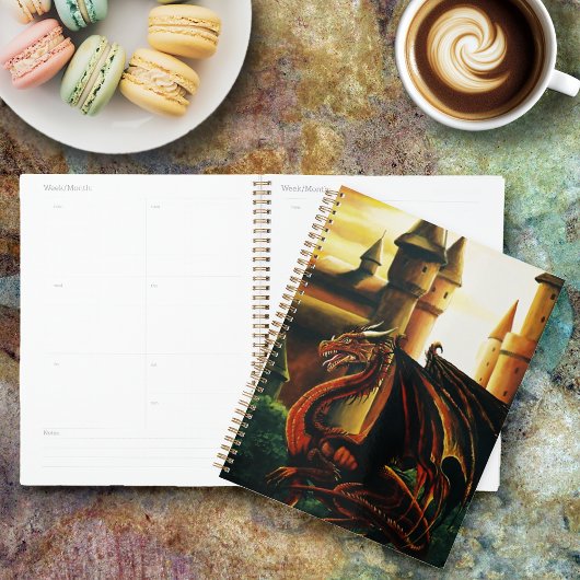 Imaginaire du château de Red Dragon