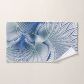 Imaginaire dynamique tons bleus Abstraits Art frac (Serviette à main)