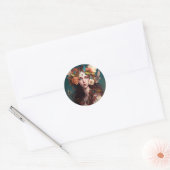 Imaginaire Fairy Art Classic Round Sticker (Enveloppe)