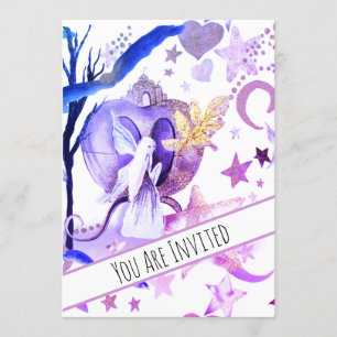 *~* Imaginaire Fairy Sky Moon Invitation Baby show