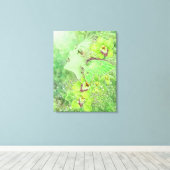 Imaginaire Fée Vert toile d'art Imprimer (Insitu (Plancher de Bois))