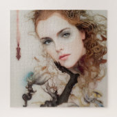 Imaginaire Femme AI Généré Art Jigsaw Puzzle Puzzl (Vertical)