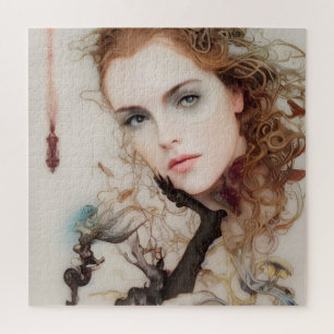 Imaginaire Femme AI Généré Art Jigsaw Puzzle Puzzl
