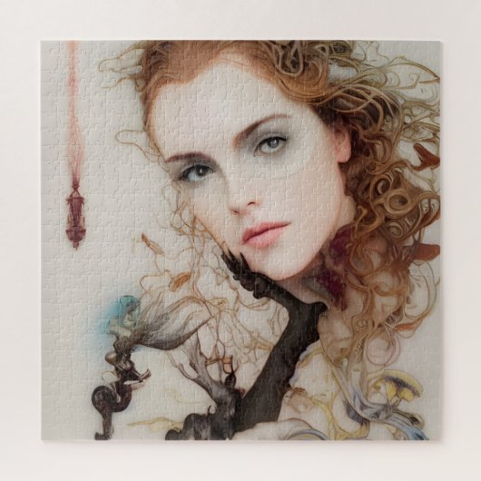 Imaginaire Femme AI Généré Art Jigsaw Puzzle Puzzl (Vertical)
