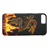 Imaginaire Fire Dragon iPhone 7 coque (Dos (Horizontal))