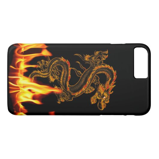 Imaginaire Fire Dragon iPhone 7 Plus coque (Dos (Horizontal))