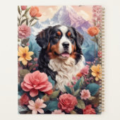 imaginaire floral 3D Bernese Mountain Dog Birds Vi (Dos)